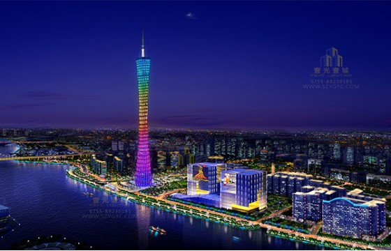 廣州亞運會景觀照明整治規劃