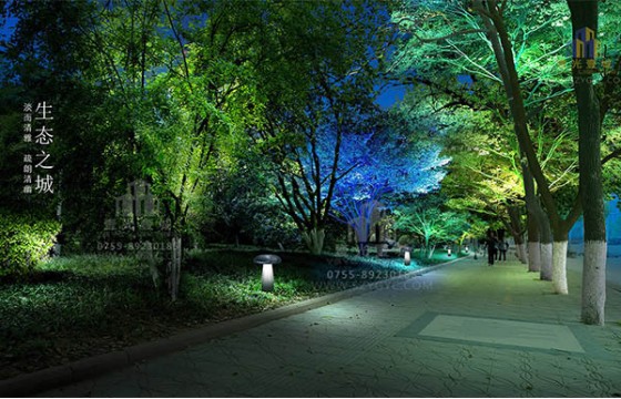 銅陵長江西路及銅都綠化景觀照明規劃